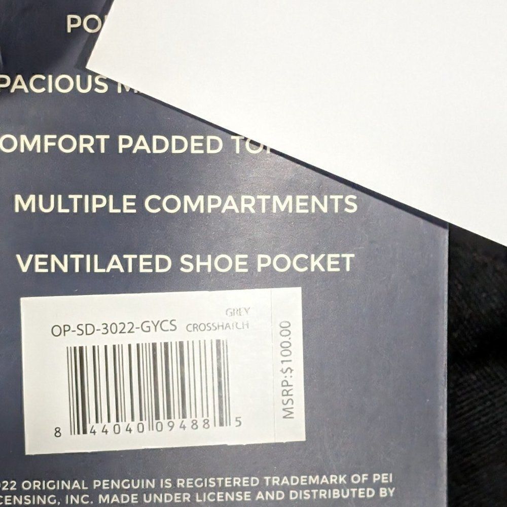 BNWT Original Penguin Weekender Duffel‎ - Picture 4 of 5